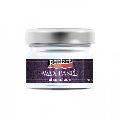 Pentart Wax Pasta Kameleon Blauw 20ml