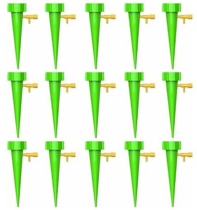 longziming -15 Stuks Automatische Planten Sproeiers - Zelfwateringssysteem voor Binnen en Buiten, Tuinen en Hangmanden