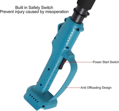 Elektrisch Snoeigereedschap - Draadloze Snoeischaar - Takken Snoeien - Telescopische Arm - Tot 2.2 Meter - Zwart