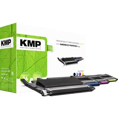 KMP Compatibel Tonercassette SA-T38V vervangt Samsung CLT-P4072C, CLT-K4072S, CLT-C4072S, CLT-M4072S, CLT-Y4072S Zwart, Cyaan, Magenta, Geel