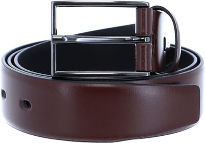 LLOYD Leren Riem Thin Belt 3.5 W85 Dark Brown Bruine