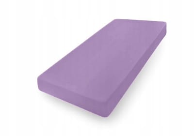 Jersey Hoeslaken met Elastiek 200x220cm - Premium Katoen - Paars