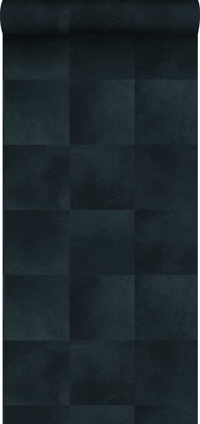 Origin Wallcoverings behang dierenhuid motief inktblauw - 347800 - 0,53 x 10,05 m