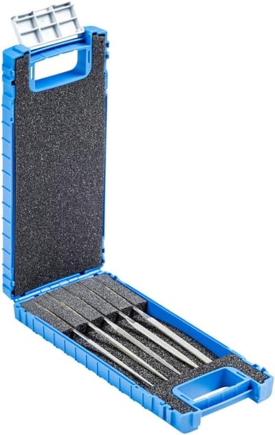 Diamantvijl Set - Metaalvijlen - Precisie Werk - 5 Delige Set - 140 mm - Zilver