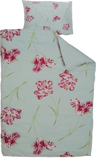 Aquanova Tulipa Dekbedovertrek - Litsjumeaux - 240x200/220 Licht Blauw