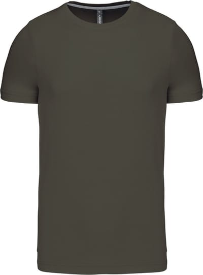 Kariban T-shirt ronde hals korte mouwen K356 - Dark Khaki - 3XL