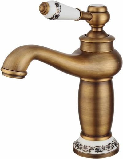 Dailygoody - Badkamerkraan - Enkele hendel - Modern design - Antieke