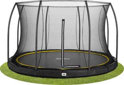 Salta Comfort Edition Ground - inground trampoline met veiligheidsnet - ø 366 cm - Zwart