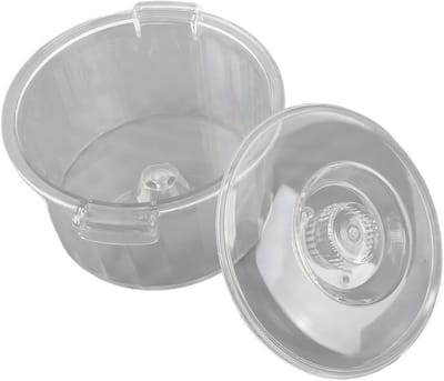Polijsttrommel - Sieraden Trommel - Sieraden Polijsten - Duurzaam Plastic Materiaal - 730 g - Transparant