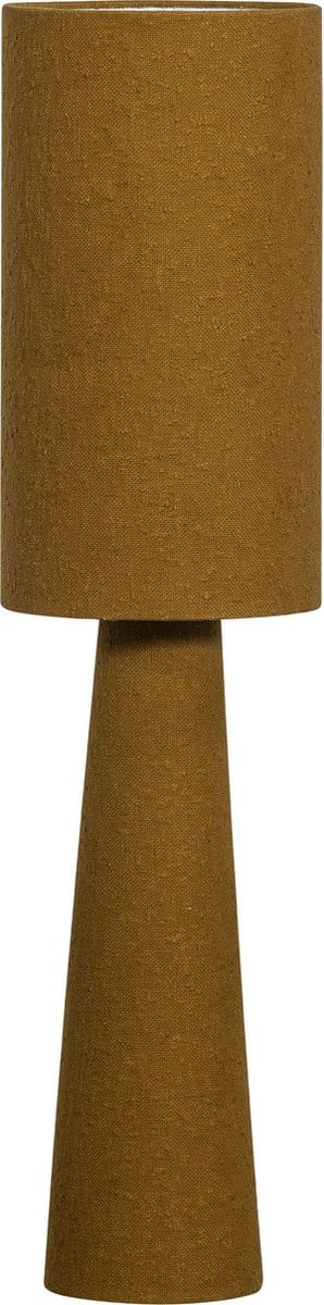 WOOOD tafellamp Loft - Metaal/Bouclé - Tapenade - 90xØ22 cm