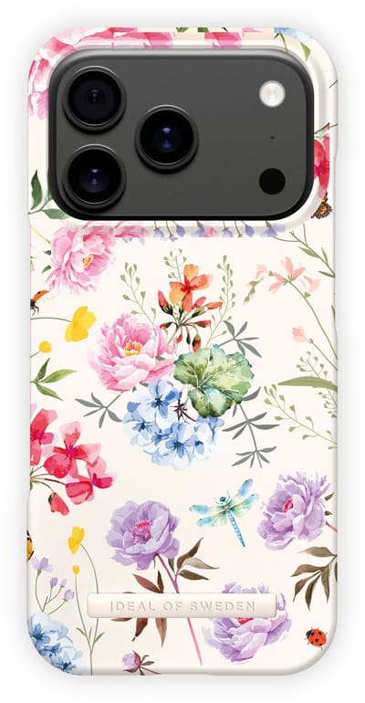 iDeal of Sweden Printed Case met magnetische ring geschikt voor iPhone 17 Pro Max Forever Flower