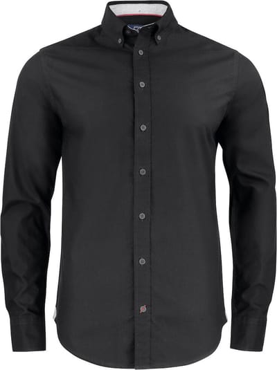 Cutter & Buck Belfair Oxford Shirt Heren 352400 - Zwart - M