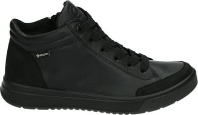 Ara - 1250030 - Hoge sneakersVeterbootsDames veterschoenenDames sneakersHalf-hoge schoenen - Kleur: Zwart - Maat: 37.5