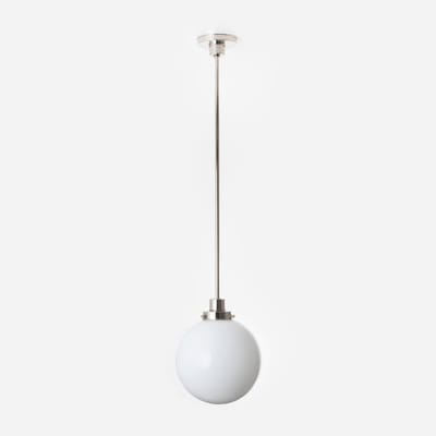 Hanglamp Bol Ø 25 20's Nikkel - Art Deco Trade