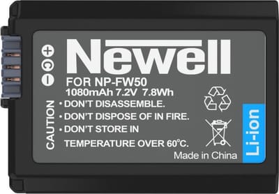 Newell DUAL-Channel Charger Set en 2x NP-FW50 Accu's