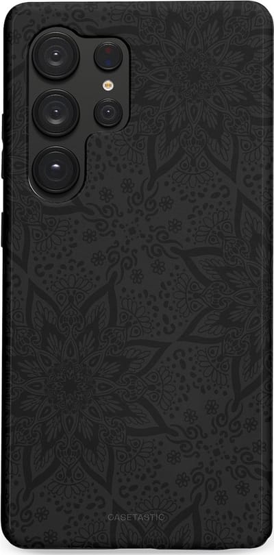 Casetastic Hoesje Geschikt voor Samsung S25 Ultra - Stijlvolle Beschermende Duo-layer Case - Mandala stijl