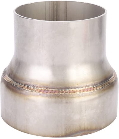 Dailygoods - Turbo Uitlaat Reducer Adapter - 3 inch naar 4 inch - Hoogwaardige prestaties - Roestvrij staal - Duurzaam en sterk - Geschikt voor auto-u...