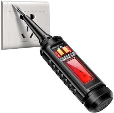 Spanningsmelder Pen - Spanningstester Elektricien - Elektrisch Werk - NVC Sensor - 16 cm - Uniek