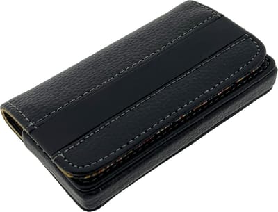 Benza -Pasjeshouder - creditcardhouder - bankpashouder - visitekaartjes houder - card holder wallet - card protector - Zwart