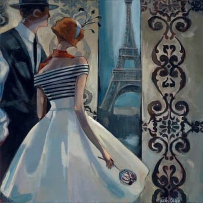 Spring in Paris D'art Diamond Painting