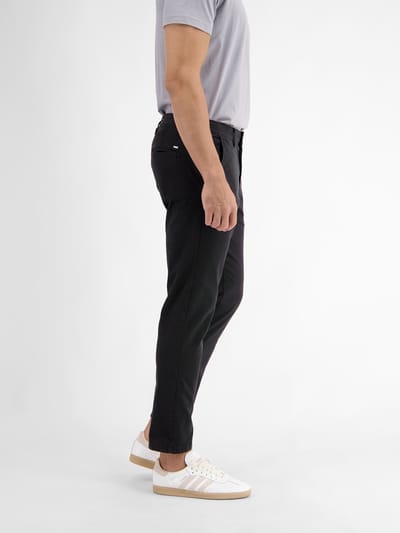 LERROS Chino met stretch, comfortabele pasvorm , Maat: W32_L32 , Kleur: BLACK , 98% katoen, 2% elastaan