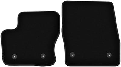 BASIC zwarte veloursmatten voor: Ford Transit Connect FL bestelbus (2017-)