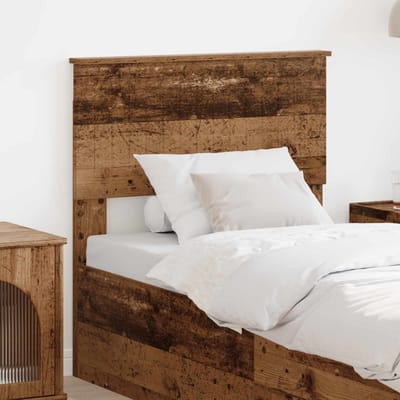 vidaXL Hoofdbord Oud Hout Bewerkt hout
