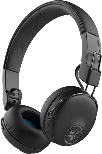 JLab Studio Anc Koptelefoon Met Bluetooth - 45 Uur Batterij - Noise Cancelling - Draadloze Onear Hoofdtelefoon - Inklapbaar - Zwart