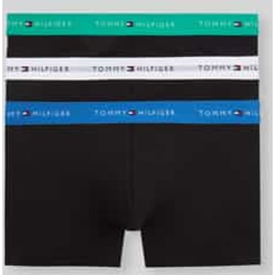 regular fit trunks van katoenmix in set van 3