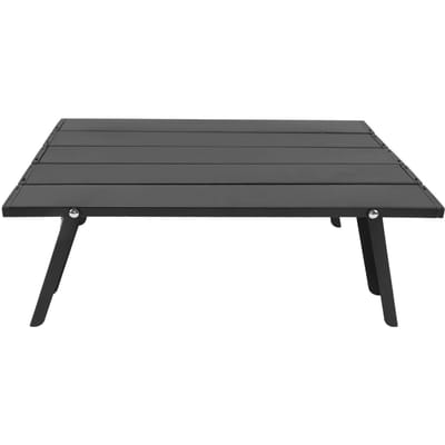Draagbare Strandtafel Aluminium Ultralicht Opvouwbare Campingtafel Compacte Mini Strand Picknick Opvouwbare Tafel met Draagtas gray