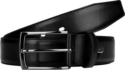 LLOYD Leren Riem Thin Leather Belt W80 Black Zwart
