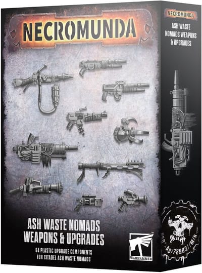 Necromunda Ash Wastes Nomads Weapons & Upgrades