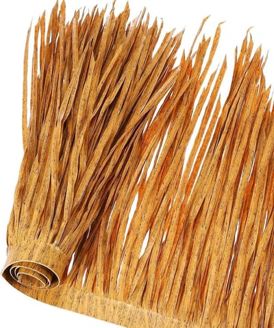 Kunstmatige Stro Rol - Tiki Dakrand Hut Gras - Terras Decoreren - Waterdicht PE Materiaal - 100 x 50 cm