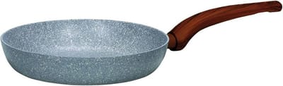 Aluminium Koekenpan Grijs Granietlook Geschikt voor Inductie
