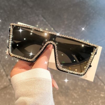 UV-Beschermd Gepolariseerd UV-Bescherming Lichtgewicht Comfortabel Duurzaam Hoge Kwaliteit High-End Stijlvol Vierkant Vormig black