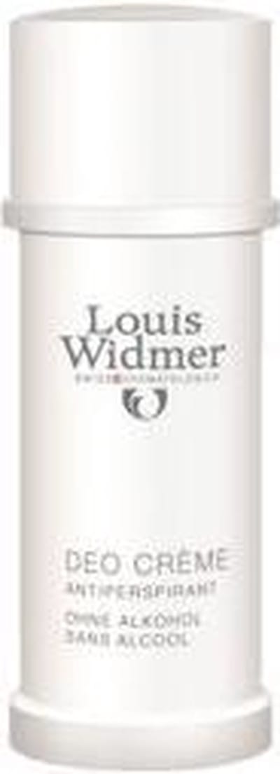 Louis Widmer Deo Crème Antiperspirant Licht Geparfumeerd Deodorant Crème 40 ml
