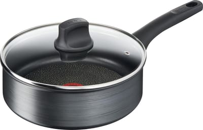 Tefal Titanium Fusion Hapjespan 24 cm + deksel - Inductie