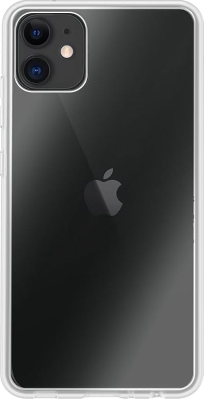 Hoes - Geschikt voor Apple iPhone 11 - Sterk & Shockproof - Hoesje Cover - Siliconen Case - Transparant