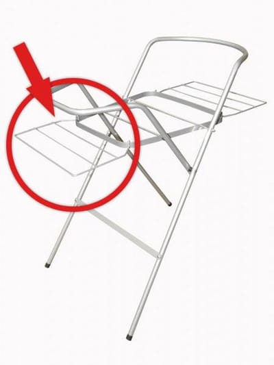 TEGA Droogrek voor badhouder 38x19 cm Wit - Baby droogrek