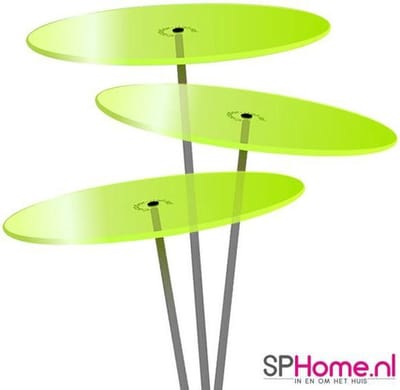Cazador Del Sol Zonnevangers - tuin decoratie voor buiten - Ø150mm x 120cm Groen Set3