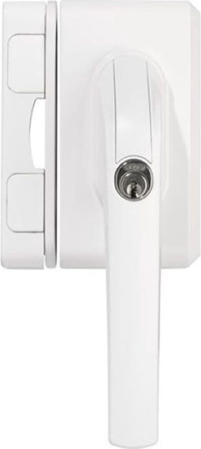 ABUS FO 500 | raamslot voor naar binnen draaiende draai- en kiepramen - SKG** - wit - met insluipbeveiliging