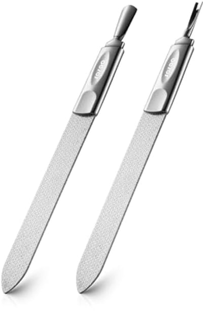4-in-1 Manicure Set met Nagelvijlen en Cuticle Verwijder Set