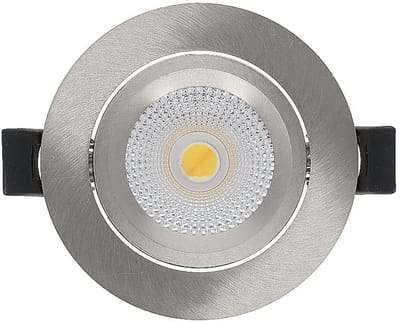 Bundel | 6x LED Inbouwspot | VARDA | 6W | CCT-Switch of Dim2Warm | Rond | Zilver | Lage inbouw diepte | CCT - Switch