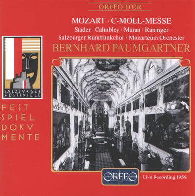 Salzburger Rundfunkchor, Mozarteum Orchester, Bernherd Paumgartner - Mozart: C-Moll Messe (CD) (Remastered)