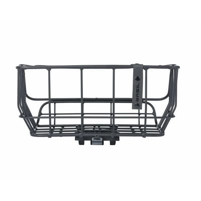Basil Portland Fietsmand MIK - Achterop - 25 Liter - Zwart
