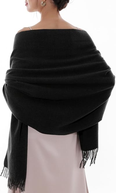 Warme Dames Sjaal – Elegante Omslagdoek voor Winter, Avondjurk, Bruiloft, Feest of Gala