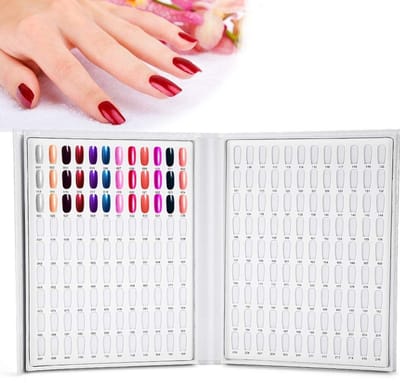 Dailygoods- Kleurkaart 216 Kleuren - Nagel Display - Kleurkaarten - Nagel Display Waaier - Professioneel Nageldesign - Eenvoudig in Gebruik - Nageldisplay