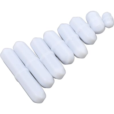 8-delige set magnetische roerstaaf 10 15 20 25 25 30 35 40mm PTFE magnetische roerder mixer roerstaaf voor