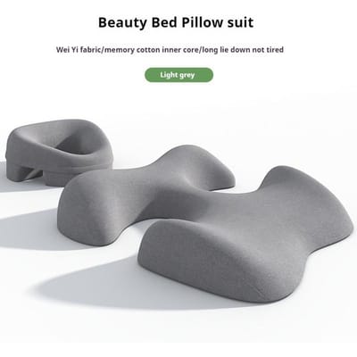 Massagekussen voor gezicht en borst, speciaal ontworpen voor de borsten, afneembaar en wasbaar.