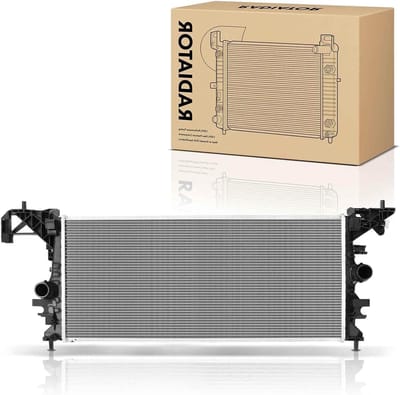 Motorkoeler Radiator - Auto Koeler - Motor Koelen - Gekeurd Ontwerp - 680mm Lengte - Zilver